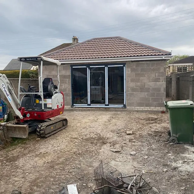 Double Storey Extension with Garden Room and Interior Alterations - finished garden room