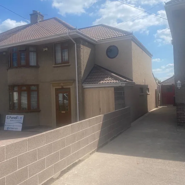 Double Storey Extension with Garden Room and Interior Alterations - finished extension