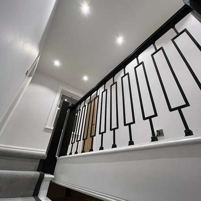 Bedrooms and Bathroom Refurbishment in Chilcompton finished stairs and ceiling