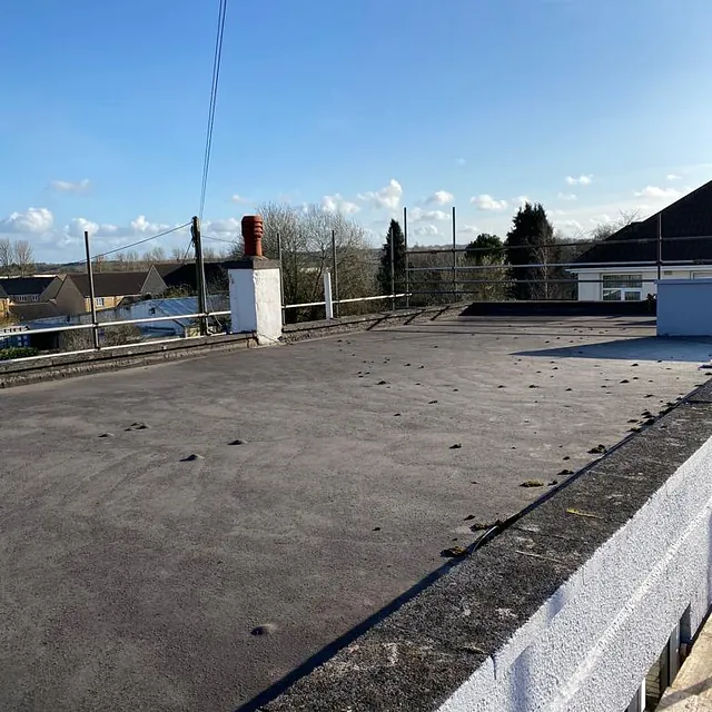 First floor roof extension at a property in Midsomer Norton - before extension