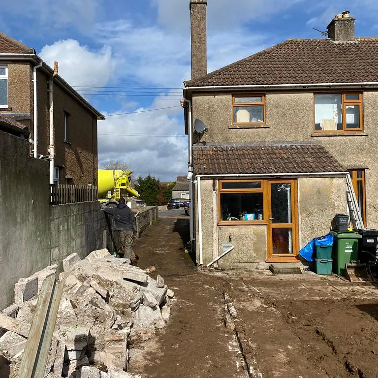 Double Storey Extension with Garden Room and Interior Alterations - before