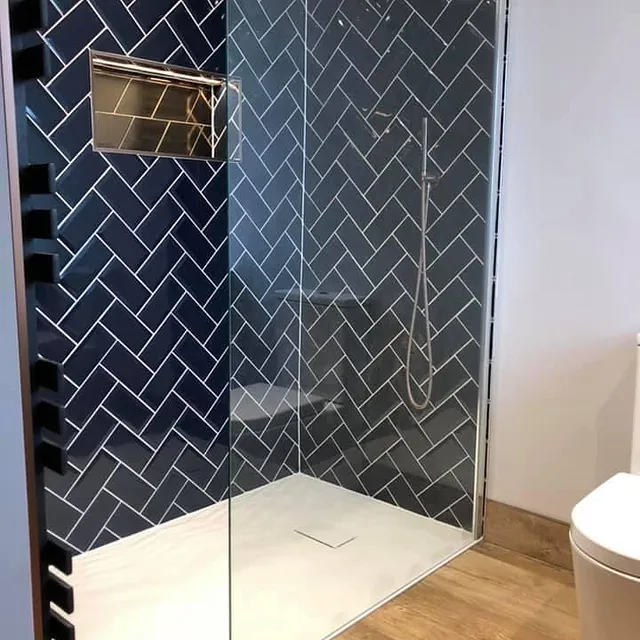 Bedrooms and Bathroom Refurbishment in Chilcompton - shower room