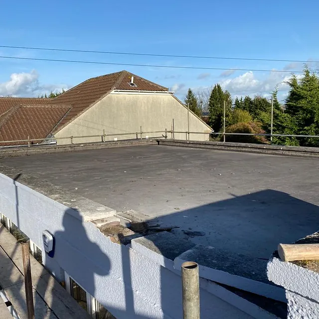 First floor roof extension at a property in Midsomer Norton - before extension