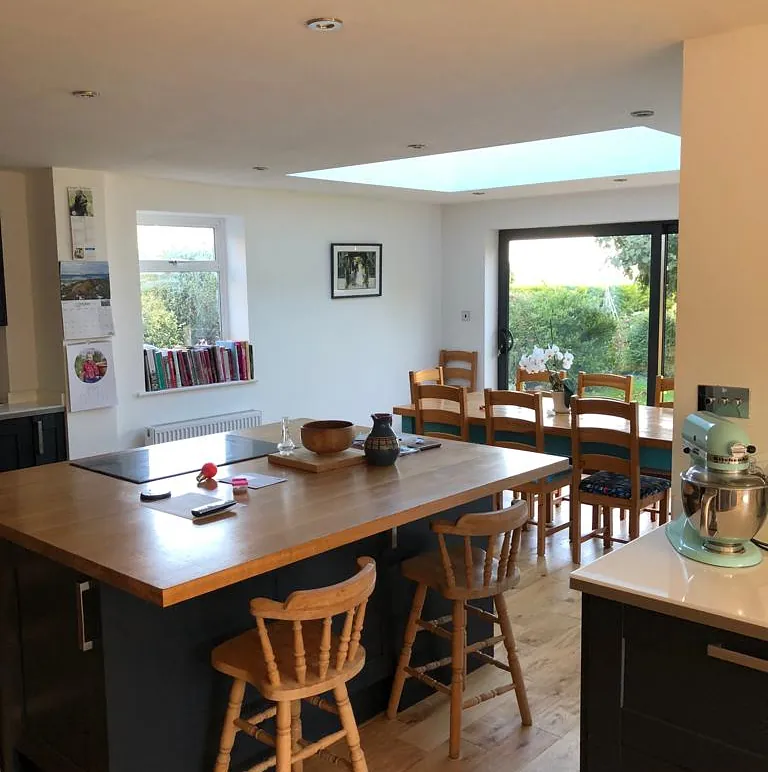 Single storey kitchen extension in Farrington Gurney - new kitchen